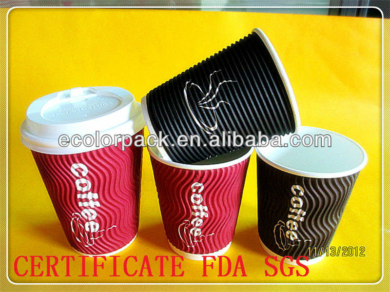 Wholesale custom new design paper cups coffee and lids,ISO9001:2000(ISO9001:2008), 8S, ERP