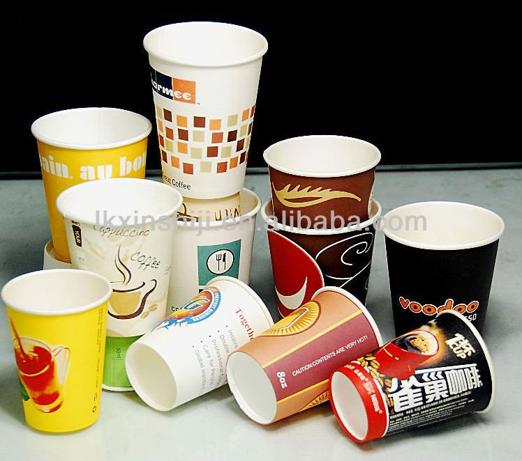 6oz coffee paper cups/custom paper cup/customized logo print