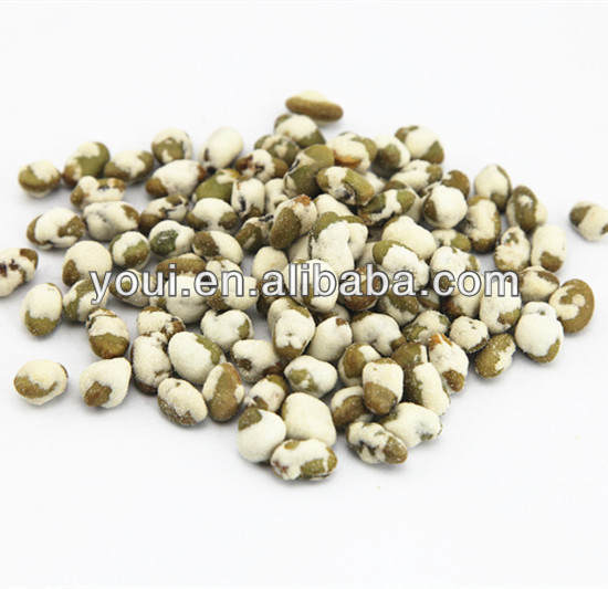 Wasabi Flavor Roasted Edamame, Dry Soy Beans