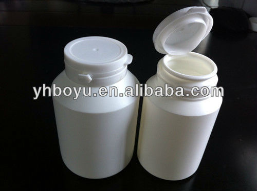 275ml empty PE chewing gum bottle with tear off cap