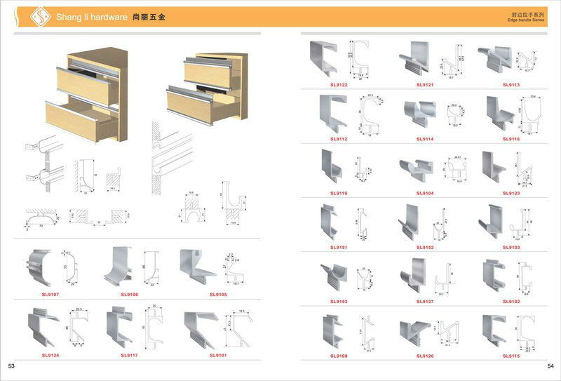 アルミプロファイル台所用ハンドル問屋・仕入れ・卸・卸売り