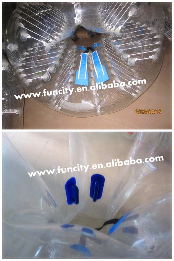 Golden new game- Inflatable bubble football/soccer bubble ball