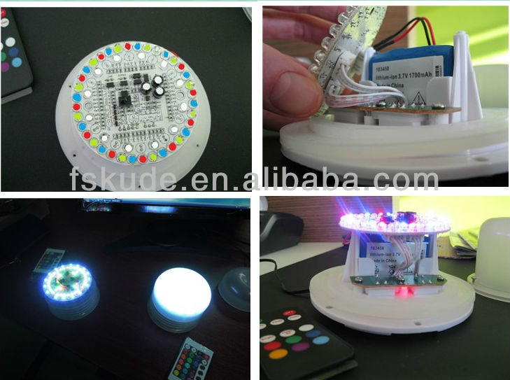 色変更防水プラスチックrechargeabe ledナイトライトコードレス仕入れ・メーカー・工場