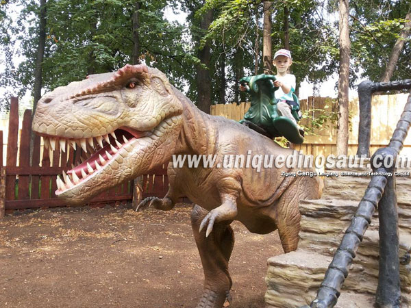 Coin operated dinosaur for outdoor dinosaur motion simulator.jpg