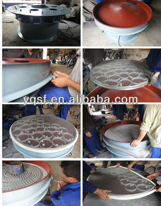 2013 Xinxiang YongQing circular motion Dia800mm three-phase electric vibrator machine for black pepper