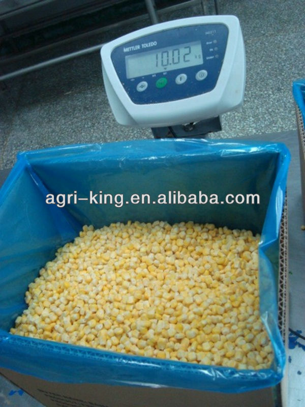 Grade A Frozen Sweet Corn Kernels