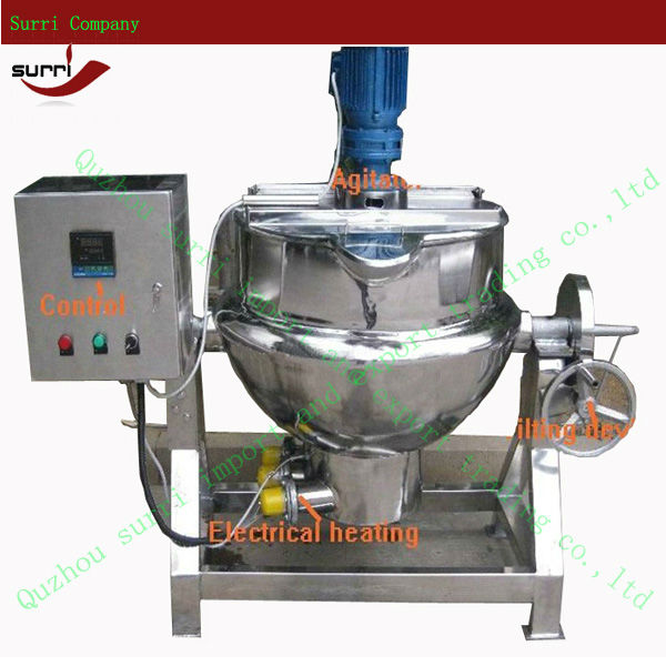jacketed kettle for jam making 500L