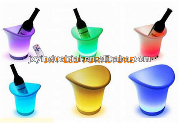 ice led bucket/flashing led ice bucket/champagne led ice bucket