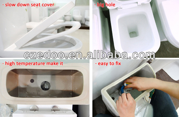 工業用トイレはウォッシュダウン床mouted黄色の色のトイレサイフォンワンピース/bestwc節水トイレの販売の現代問屋・仕入れ・卸・卸売り