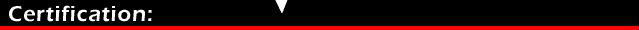 certification banner