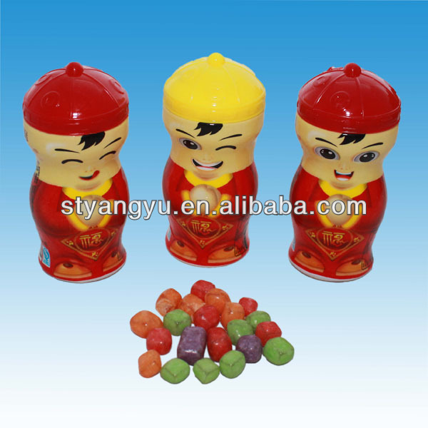 Lucky Boy Sour Soft Candy/ colorful chewy candy