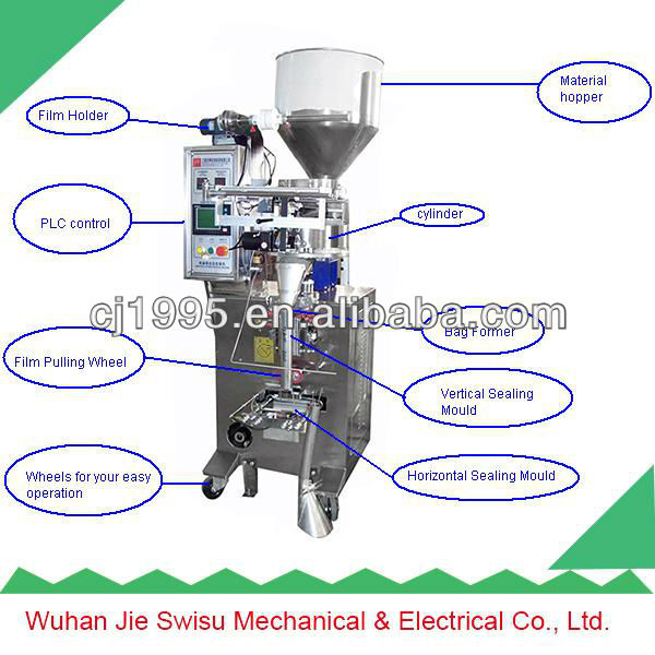 granule corn starch packing machine