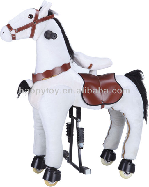 こんにちはce車輪の上に木製の馬のロッキング乗馬の馬問屋・仕入れ・卸・卸売り