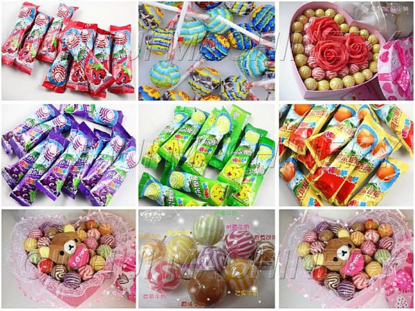 QHB depositing type lollipop production line