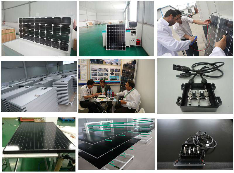 熱い販売中国は再生可能エネルギーとの家庭用180W単結晶太陽電池パネルの工場価格を作った問屋・仕入れ・卸・卸売り