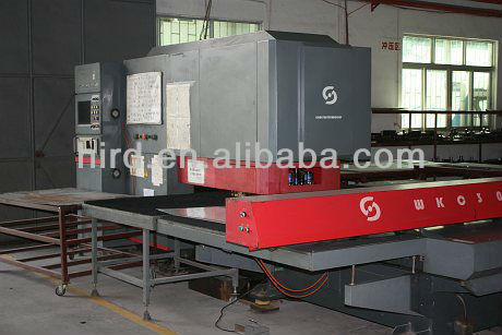 Gas griddle with mirror surface CE approved