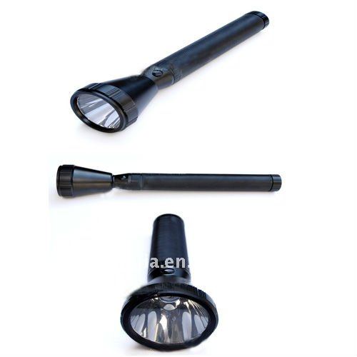 CREE led Aluminum high bright light torch use 3D batteries