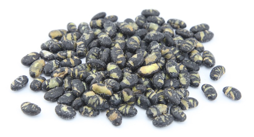 Wasabi Flavor Roasted Edamame, Dry Soy Beans