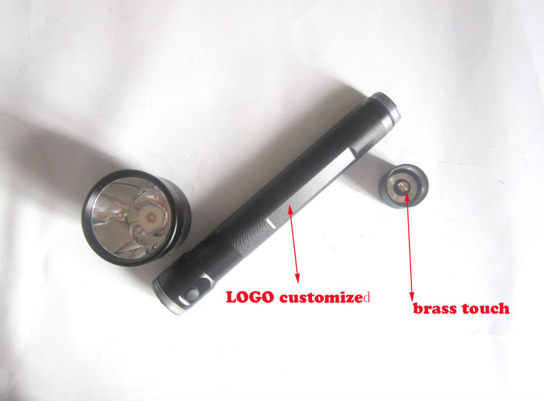 再充電可能なスーパー1000lmflashlightingパワークリー族led問屋・仕入れ・卸・卸売り