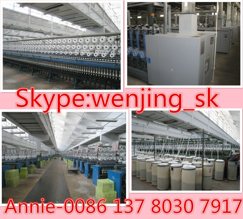 100％スパンポリエステル糸/編み糸中国のサプライヤー/糸の製造問屋・仕入れ・卸・卸売り