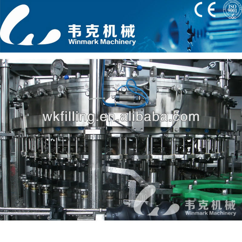 Automatic Carbonated Drink Bottle Filling Machine
