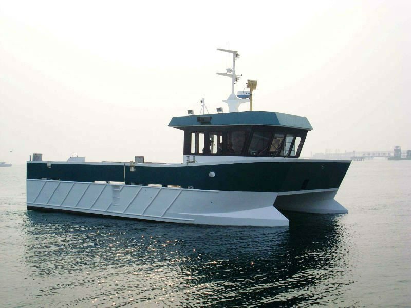 Aluminium catamaran work boat, View Aluminium work boat, Aurora 