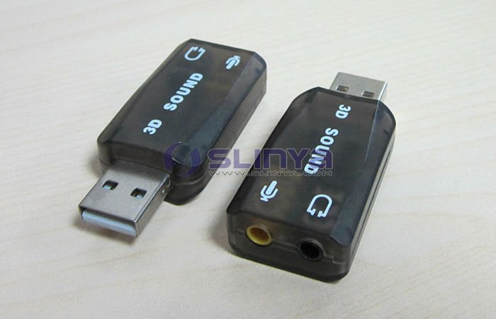 ハイファイ3Dカード2 Pin USBの外的なサウンドカード問屋・仕入れ・卸・卸売り