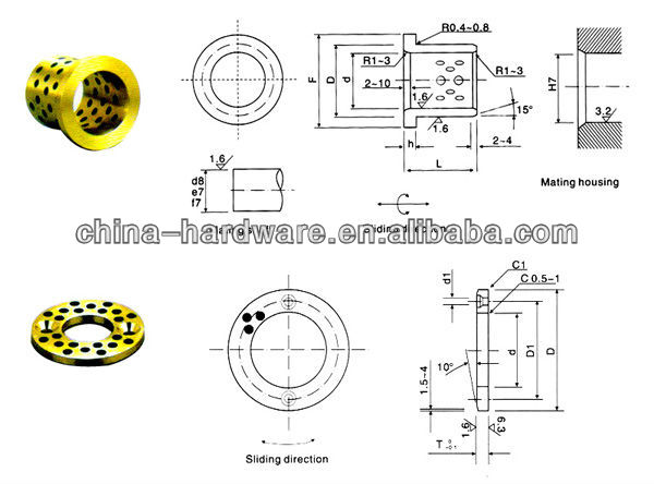 構成部品の金型無給油ガイドブッシュ、 オイレスブッシュ軸受の中国の製造元、 金型ガイドブッシュスリーブ問屋・仕入れ・卸・卸売り