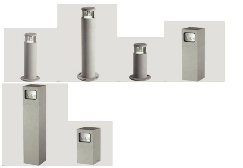 2 3 1w Outdoor Square Bollard Led Garden Lawn Light L3a0007 Exterior Lawn Light Bollard