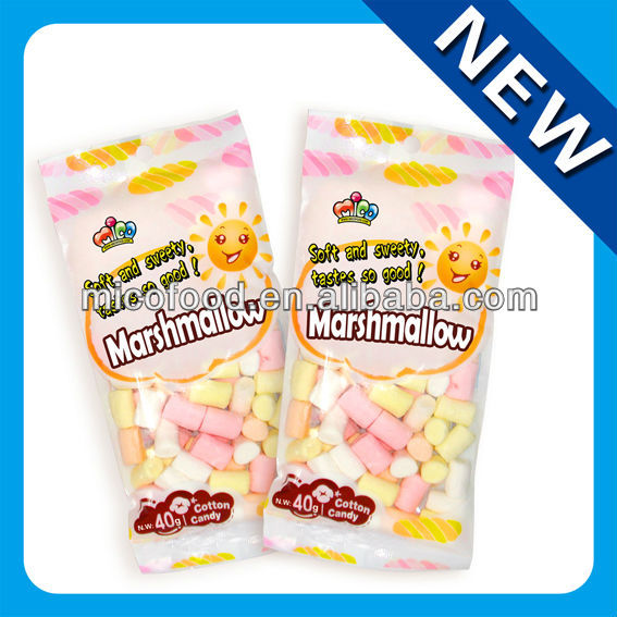 40g Tablet Twist Marshmallow Candy
