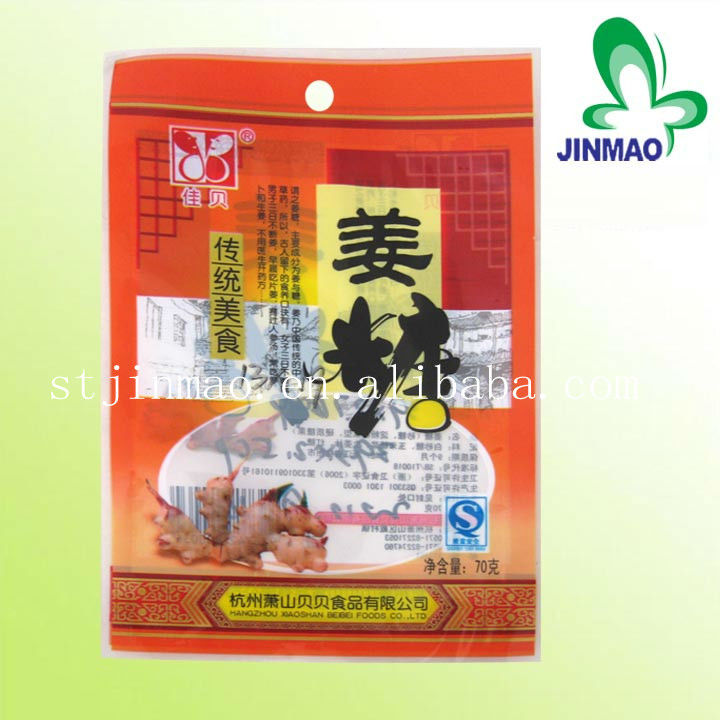 Laminated ginger bag/ginger tea bag/mesh bag ginger
