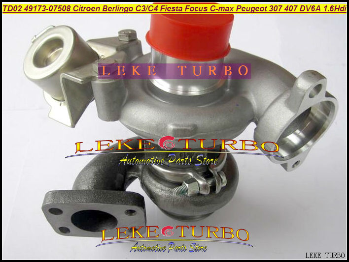 TD025 49173-07508 49173-07506 Turbo turbocharger For Citroen Berlingo C3 C4 FORD Fiesta Focus C-MAX Peugeot 307 407 DV6A 1.6L HDi