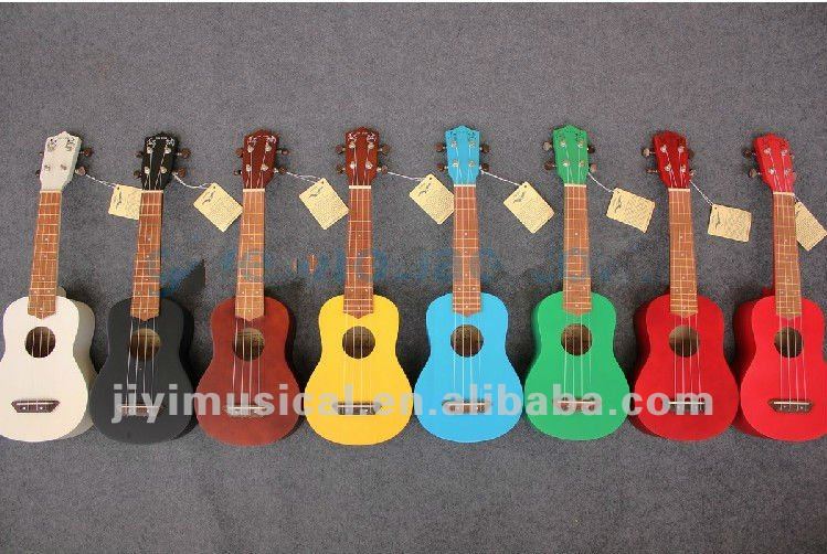 Colored Ukulele