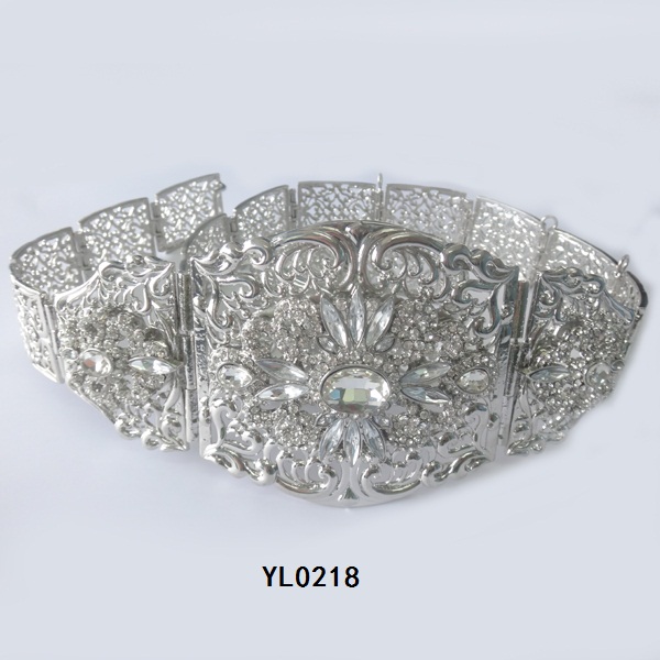 ウェディングドレスのベルトクリスタルラインストーンゴールド卸売ブライダルサッシの結婚式ベルト問屋・仕入れ・卸・卸売り
