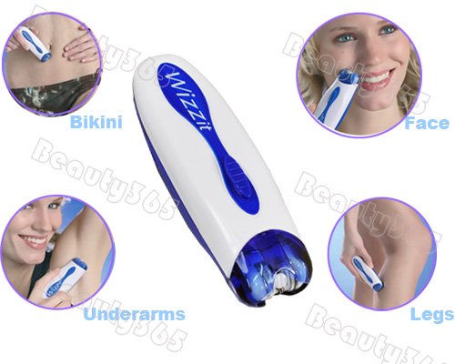  Body Hair Remover Wizzit Automatic DIY Trimmer Epilator Cleaning Brush Free Shipping 1927 