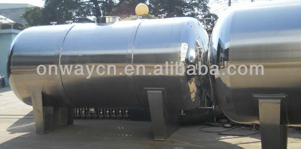 SH stainless steel hot water storage tank