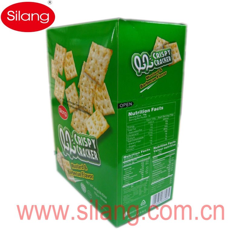 70g QQ Crispy Cracker-Wasabi and Barbecue Flavor