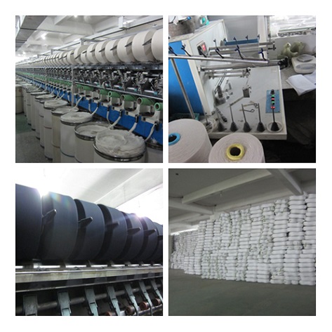 4.8S saffron yellow open end/oe recycle cotton yarn for gloves
