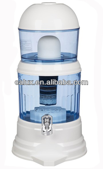 16L portable bottle countertop plastic mineral water machine