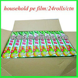 Househould packing uht milk film jumbo roll
