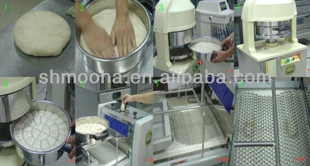 Automatic Industrial Toast Bread Machine,loaf bread dough forming machine