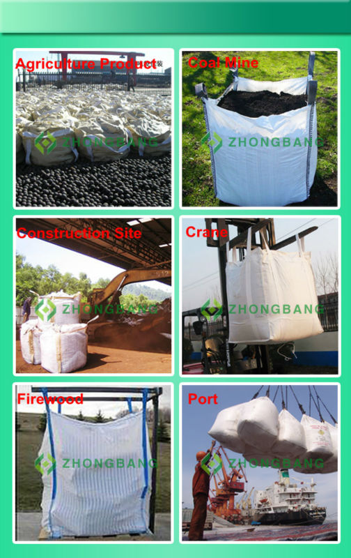 バルク袋| |袋0.5-3T3:1/5:1/6:1/8:1 ISO 9001のPP不織布の大きな袋をバッフルPPジャンボバッグ|フレコンバッグ問屋・仕入れ・卸・卸売り