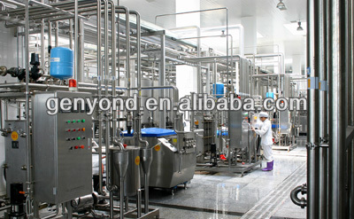 milk processing line