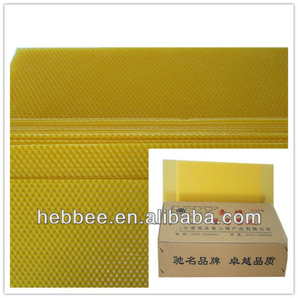 comb foundation sheet from asia bee