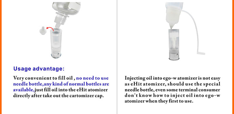 Seego 2013 latest design t3 clearomizer with patent Ghit atomizer