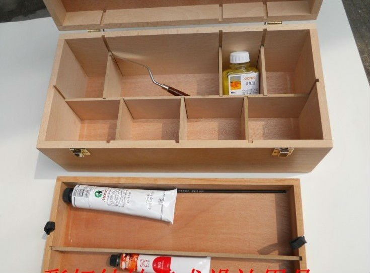 Hand painted wooden gift box XSXWB1004