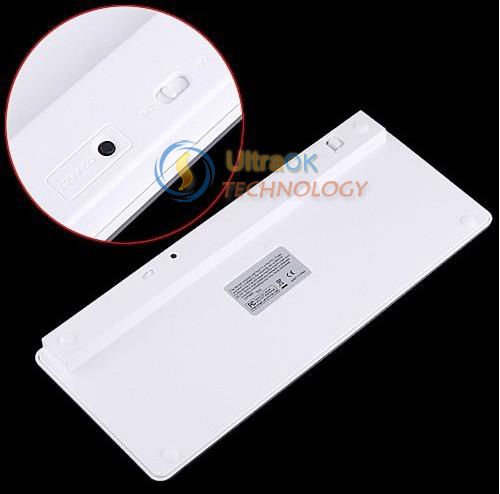 18-Ultra Slim Wireless Bluetooth Keyboard for iPad iPhone iPod Touch PS3 C1065