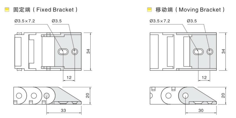 工場出荷時の価格plactickomayフレキシブルケーブルキャリアチェーン問屋・仕入れ・卸・卸売り