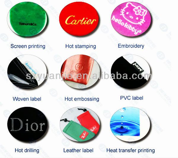 最高品質の熱い販売のサングラスポーチマイクロファイバーの布仕入れ・メーカー・工場