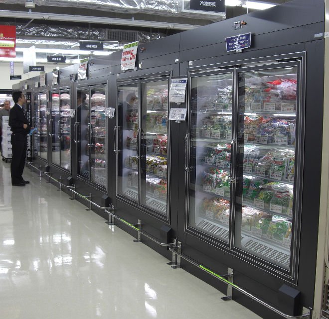 スーパーマーケットのための冷凍ショーケースを振動させると高調波システム問屋・仕入れ・卸・卸売り